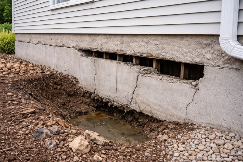 Basement Foundation Repair in Gregory, MI