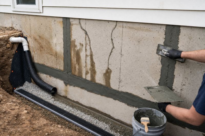 Basement Foundation Repair in Milford, MI