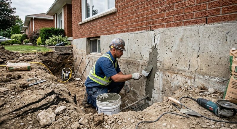 Basement Foundation Repair in Tecumseh, MI