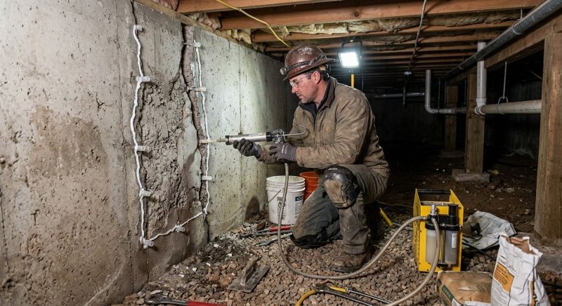 Building Foundation Repair in Clinton, MI