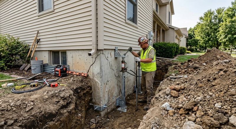 Building Foundation Repair in Saline, MI