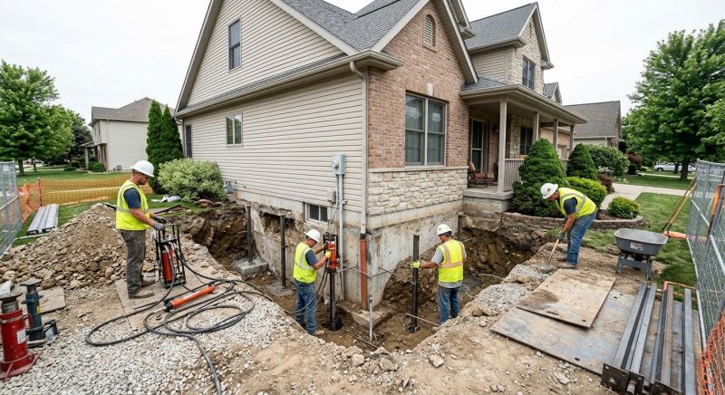 Building Foundation Repair in Washtenaw County, MI