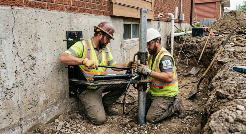 Concrete Foundation Leveling in Brooklyn, MI