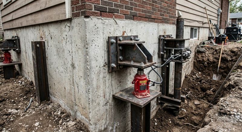 Concrete Foundation Leveling in Canton, MI