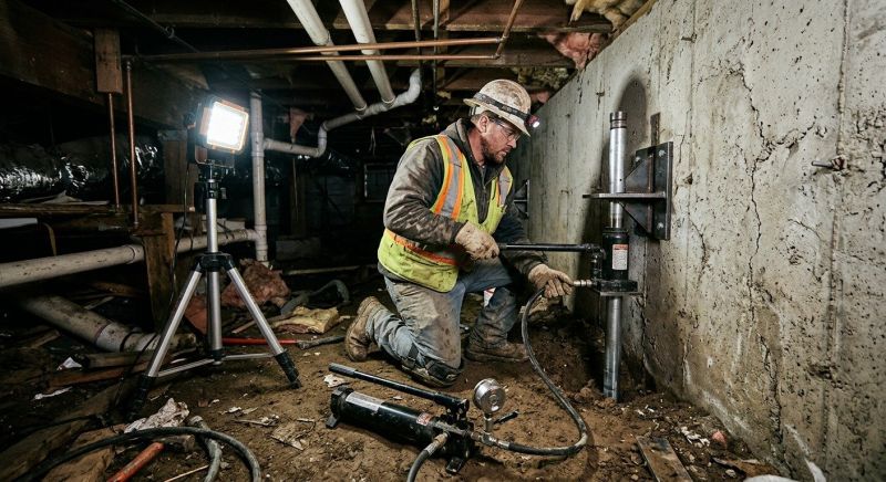 Concrete Foundation Leveling in Saline, MI