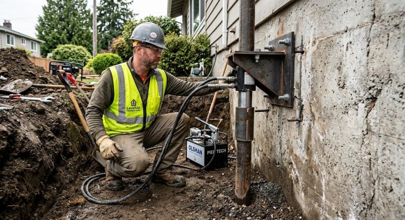 Concrete Foundation Leveling in Willis, MI