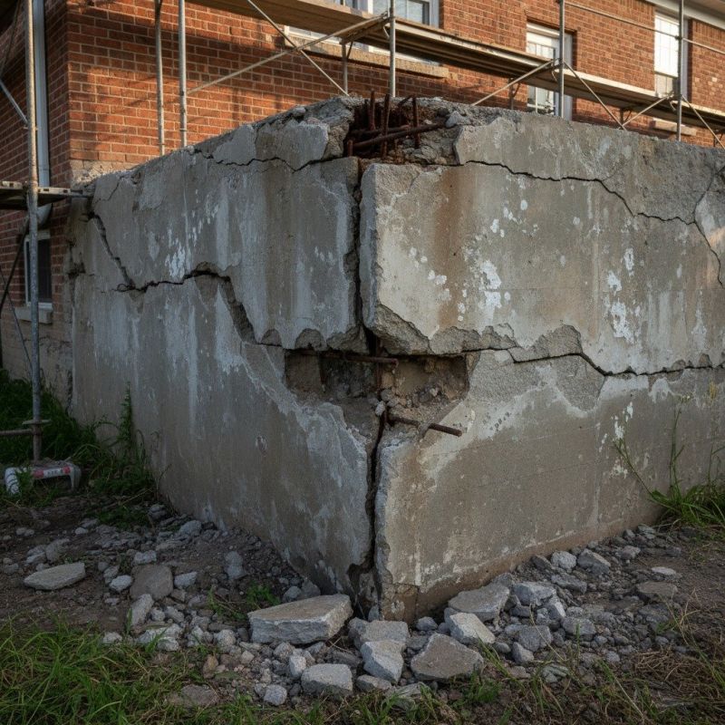 Cracked Foundation Repair in Dexter, MI