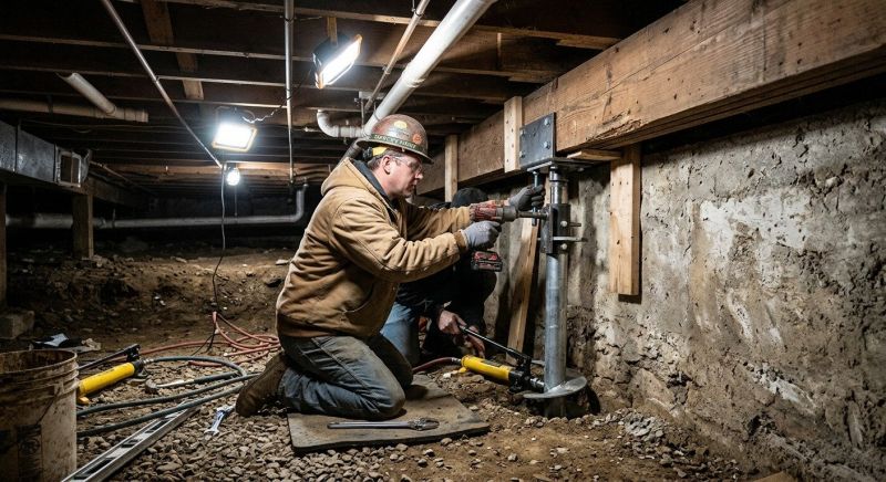 Crawlspace Foundation Repair in Pinckney, MI