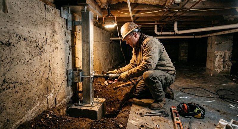 Crawlspace Foundation Repair in Saline, MI