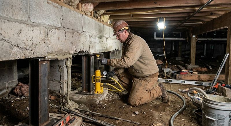 Crawlspace Foundation Repair in Saline, MI