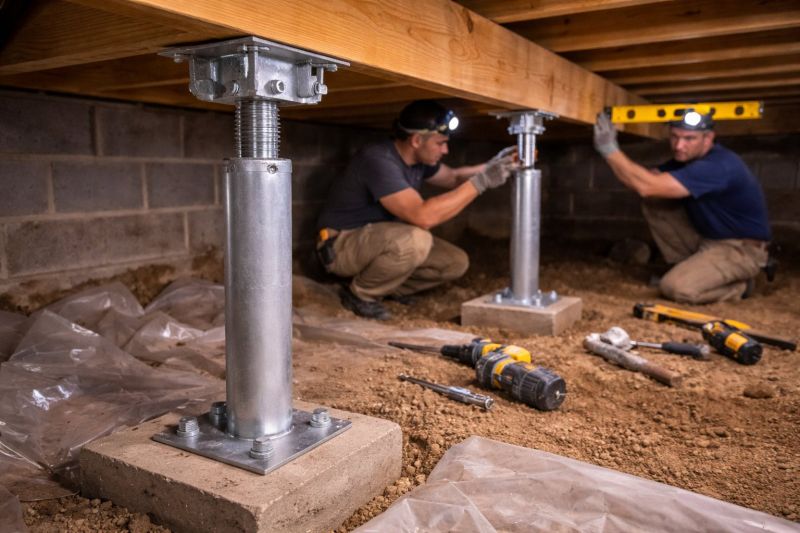 Crawlspace Structural Repair in Dexter, MI