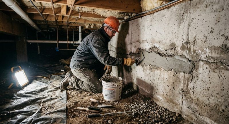 Foundation Cracks Repair in Dexter, MI