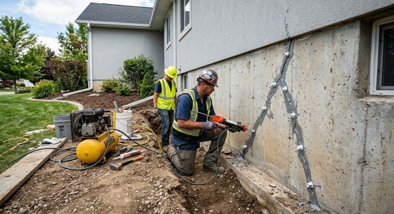 Foundation Damage Repair in Milan, MI