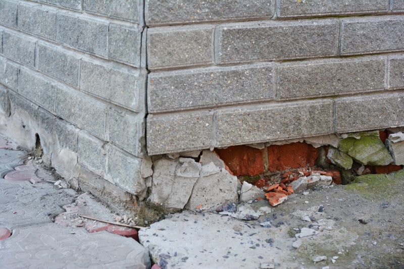 Foundation Damage Repair in Tecumseh, MI