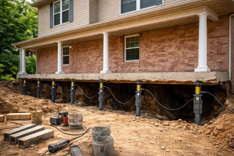Foundation Jacking in Hartland, MI
