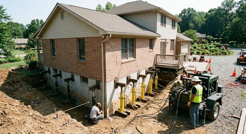 Foundation Jacking in Livingston County, MI