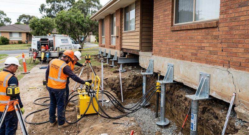 Foundation Jacking in Northville, MI