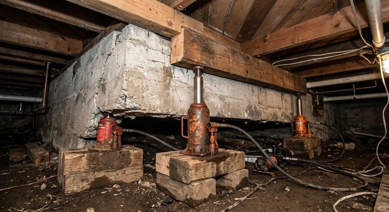 Foundation Jacking in Northville, MI