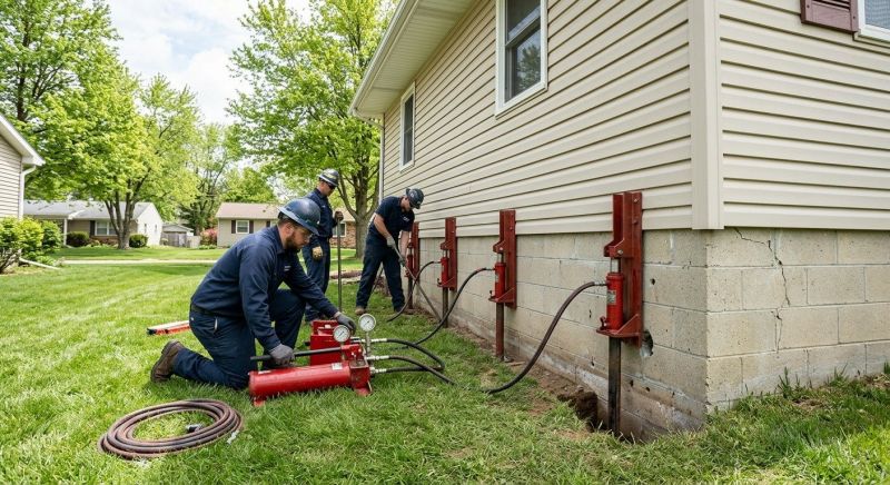 Foundation Jacking in Novi, MI