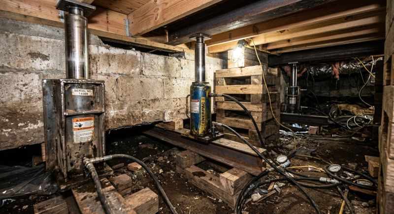 Foundation Jacking in Saline, MI