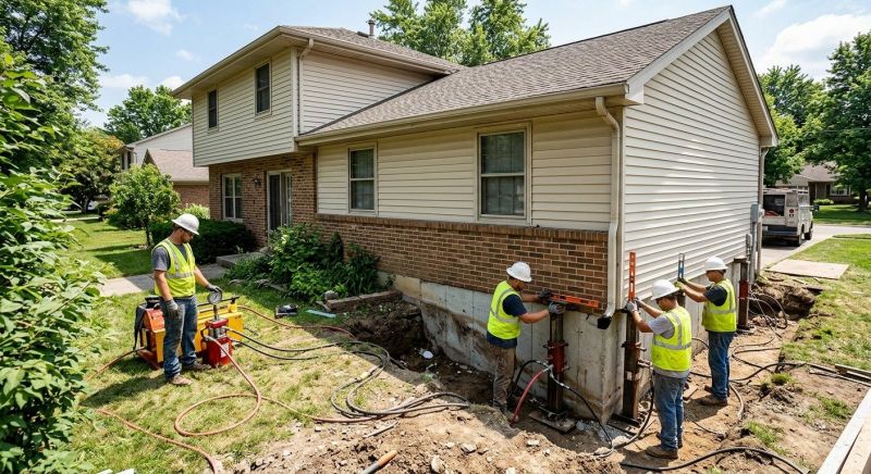Foundation Jacking in South Lyon, MI