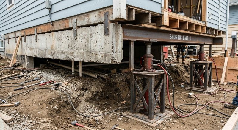 Foundation Jacking in Washtenaw County, MI