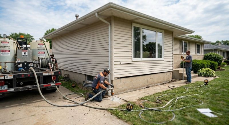 Foundation Lifting in Belleville, MI