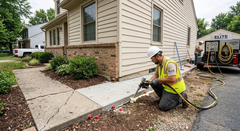 Foundation Lifting in Brighton, MI