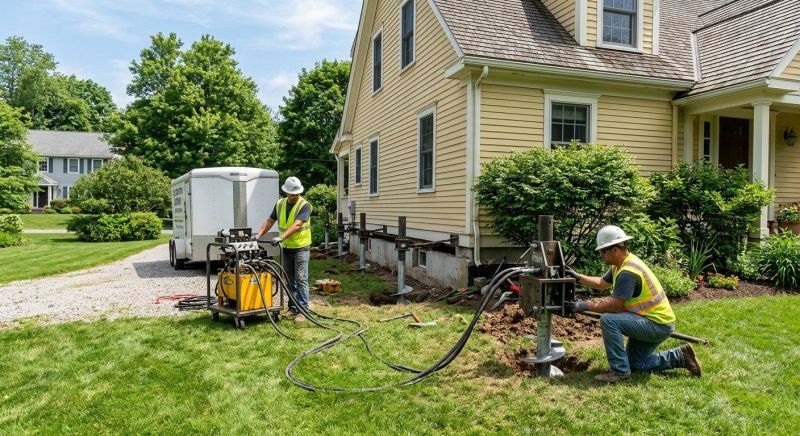 Foundation Lifting in Chelsea, MI
