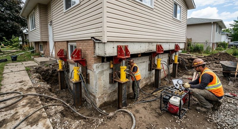 Foundation Lifting in Wixom, MI