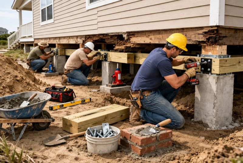 Foundation Raising in Milan, MI