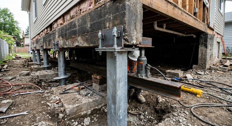 Foundation Raising in Pinckney, MI