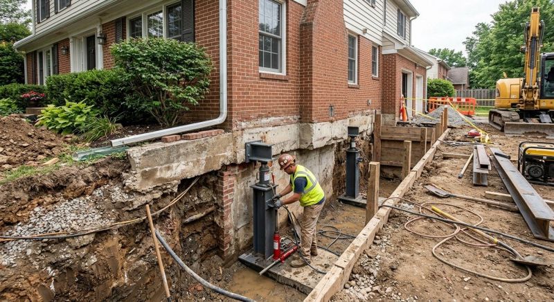 Foundation Raising in Tecumseh, MI