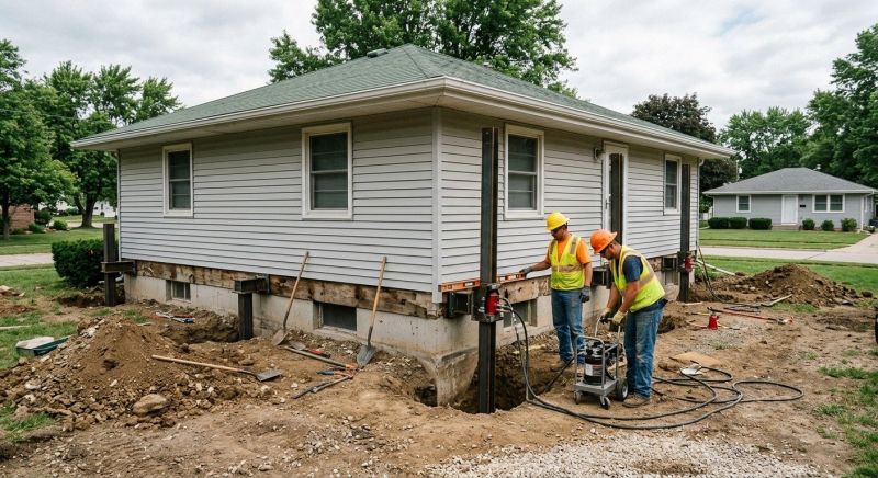 Foundation Raising in Tecumseh, MI