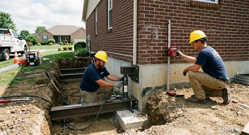 Foundation Releveling in Dexter, MI