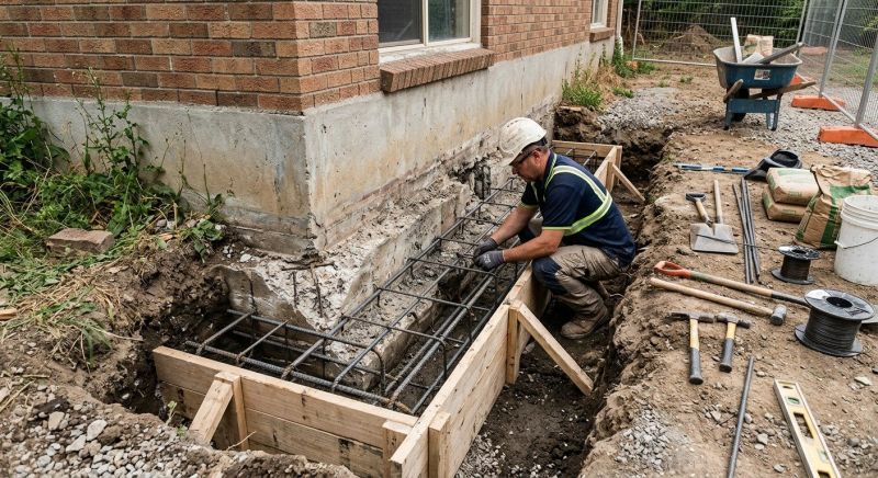 Foundation Repair in Belleville, MI