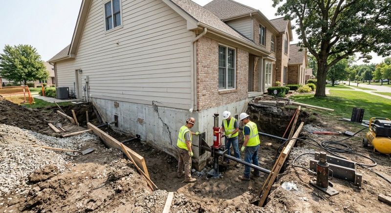Foundation Repair in Brooklyn, MI
