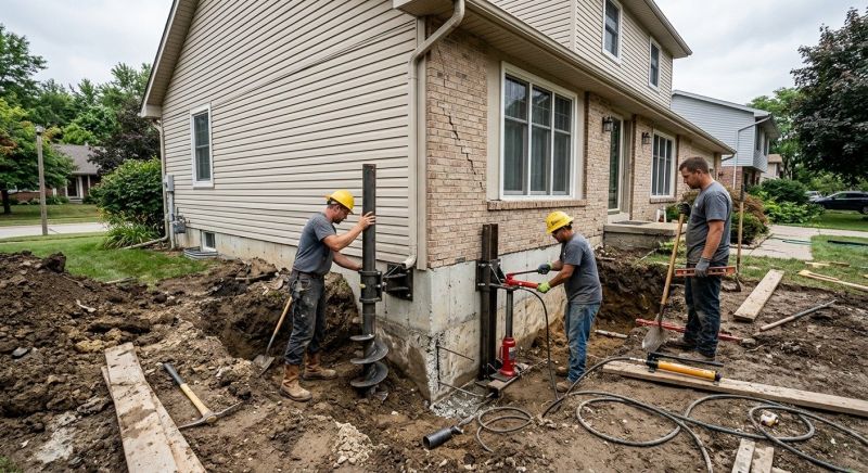 Foundation Repair in Gregory, MI