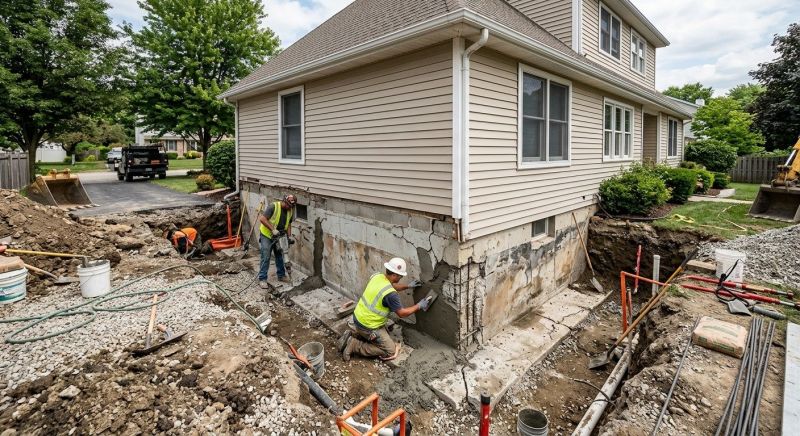 Foundation Restoration in Dexter, MI