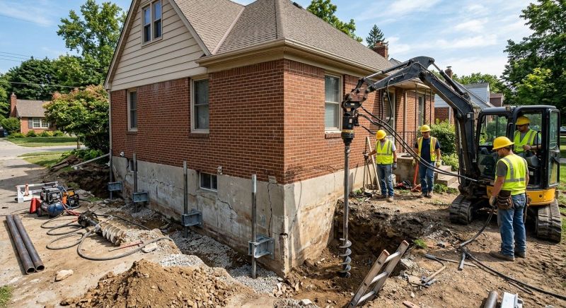 Foundation Stabilizing in Novi, MI