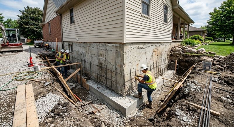 Foundation Strengthening in Dexter, MI