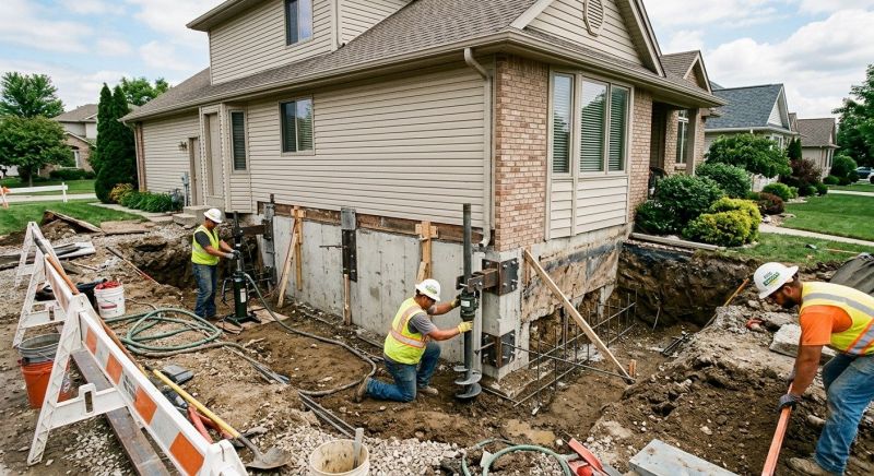 Foundation Strengthening in Dexter, MI