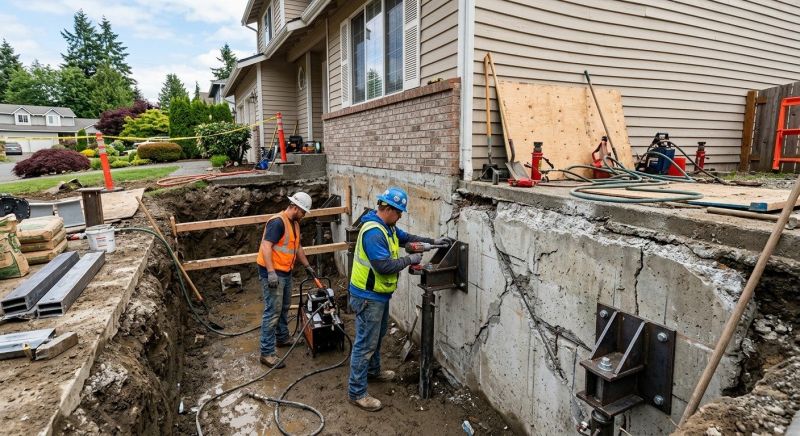 Foundation Structural Repair in Hartland, MI