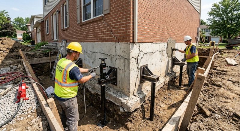 Foundation Structural Repair in Livingston County, MI