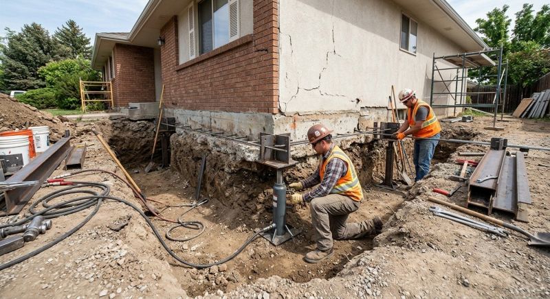 Foundation Structural Repair in Milan, MI