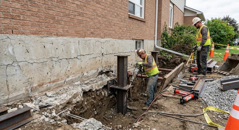 Foundation Structural Repair in Milford, MI
