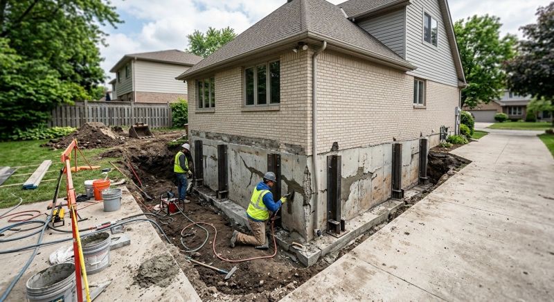 Foundation Structural Repair in South Lyon, MI