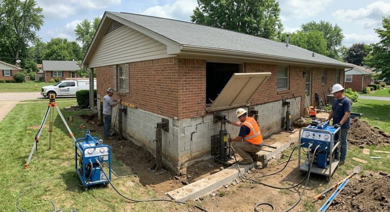 Home Foundation Leveling in Belleville, MI
