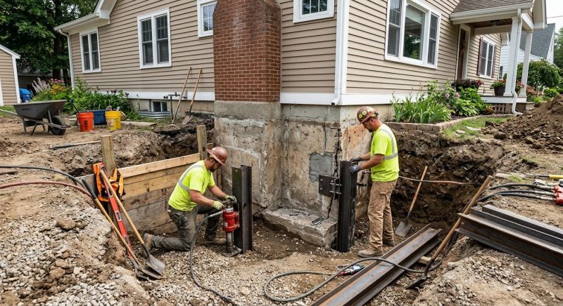 Home Foundation Repair in Belleville, MI