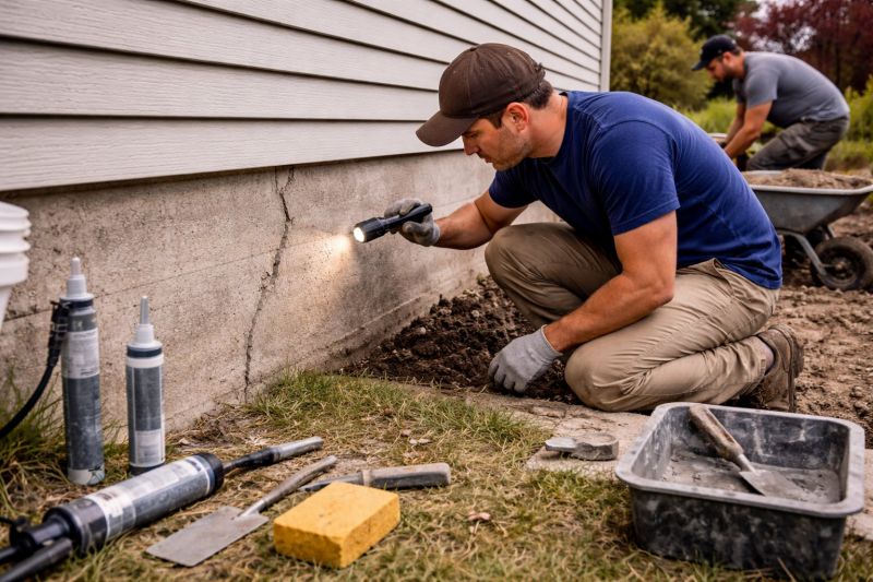 Home Foundation Repair in Brighton, MI